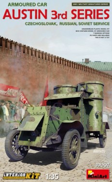 Austin Armoured Car 3rd Series:Czechoslovak,Russian,Soviet Service.Interior Kit