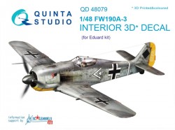 FW 190A-3 Interior 3D Decal