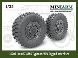 KamAZ 4386 Typhoon.VDV Sagged wheels set