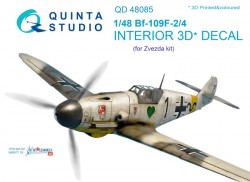 Bf 109F-2/F-4 Interior 3D Decal