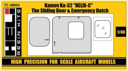 Kamov Ka-32 Helix-C Sliding Door & Emergency Hatch Set