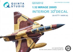 Mirage 2000D Interior 3D Decal