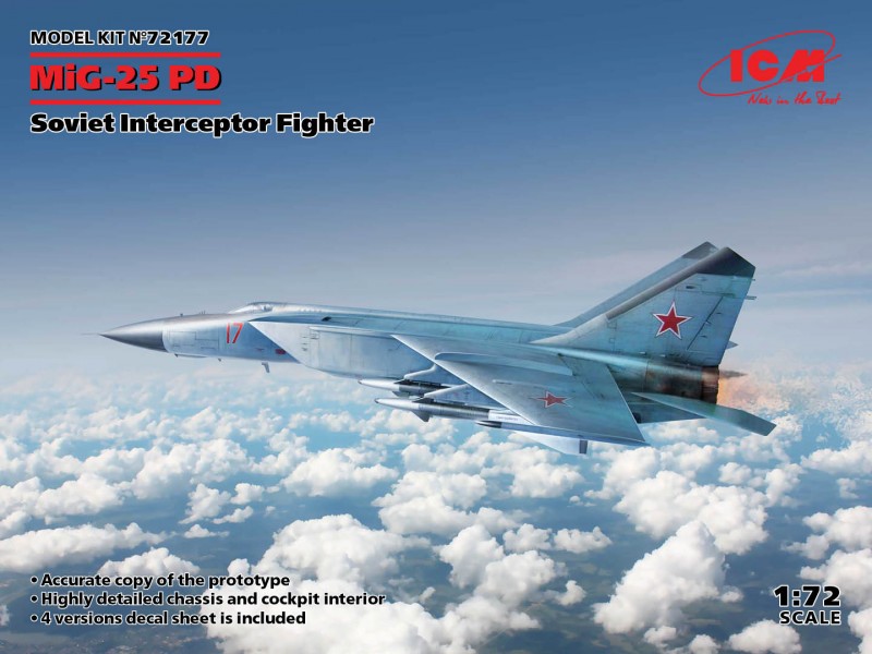 MiG-25 PD, Soviet Interceptor Fighter