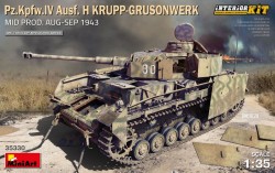 Pz.Kpfw.IV Ausf. H Krupp-Grusonwerk. Mid Prod. (Aug-Sep 1943) Interior Kit