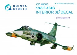 F-104G Interior 3D Decal