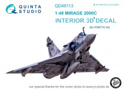 Mirage 2000C Interior 3D Decal