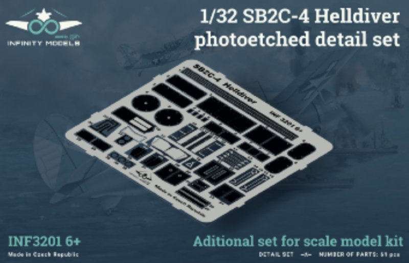 SB2C-4 Helldiver photoetched detail set
