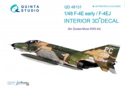 F-4E early/F-4EJ Interior 3D Decal