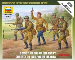  Soviet infantry personnel 1941-1942