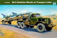 Sam-2  Missile with Loading Cabin