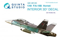 F/A-18B Interior 3D Decal