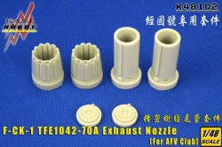 F-CK-1 TFE1042-70A Exhaust Nozzle Set