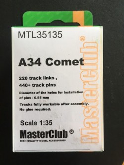 Tracks for A34 Comet