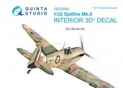 Spitfire Mk. II Interior 3D Decal