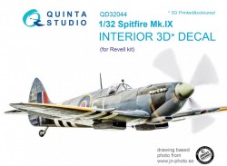 Spitfire Mk. IX Interior 3D Decal