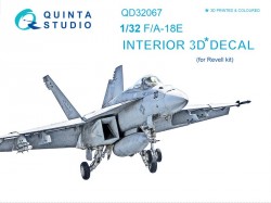 F/A-18E Interior 3D Decal