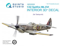 Spitfire Mk.XV Interior 3D Decal