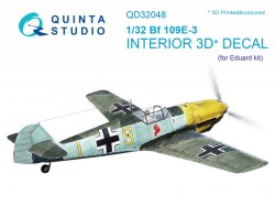 Bf 109E-3 Interior 3D Decal