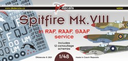 Spitfire Mk.VIII in RAF, RAAF, SAAF service