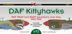 DAF Kittyhawks - RAF, RAAF and SAAF squadrons over Italy 1944-1945