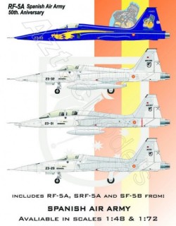 Spanish F-5, Op Units & Special scheme.