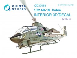 AH-1G Cobra Interior 3D Decal