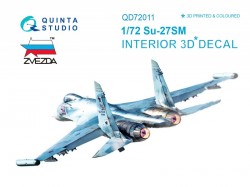 Su-27SM  Interior 3D Decal
