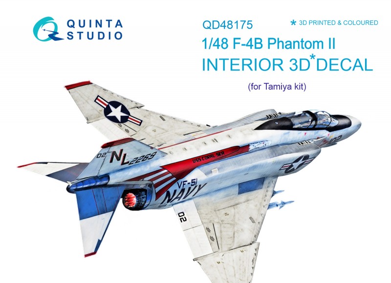 F-4B Interior 3D Decal