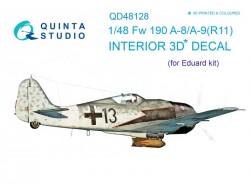 Fw 190 A-8/A-9 (R11) Interior 3D Decal