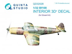Bf 108 Interior 3D Decal
