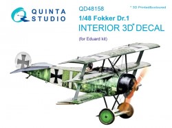 Fokker Dr.1  Interior 3D Decal
