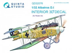 Albatros D.I Interior 3D Decal