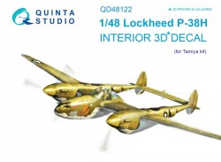 P-38H Interior 3D Decal