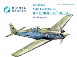 FW 190D-9 Interior 3D Decal