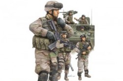 Modern U.S. Army Armor Crewman & Infantry