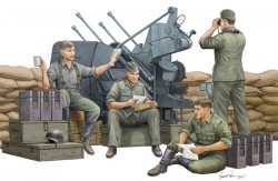 German Anti Aircraft Gun Crew