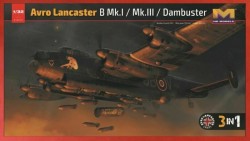 Avro Lancaster B MkI/ B MkIII/ Dambuster 3in 1