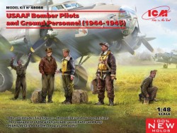 USAAF Bomber Pilots and Ground Personnel (1944-1945) (100% new molds)