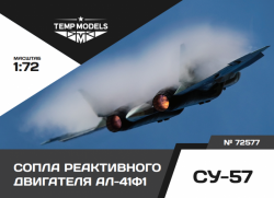 Exhaust Nozzles for AL-41F1 on Su-57