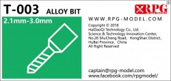 Drillset/Alloy Bit Set 2.1mm -3.0mm