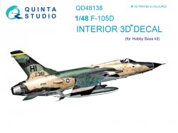 F-105D Interior 3D Decal