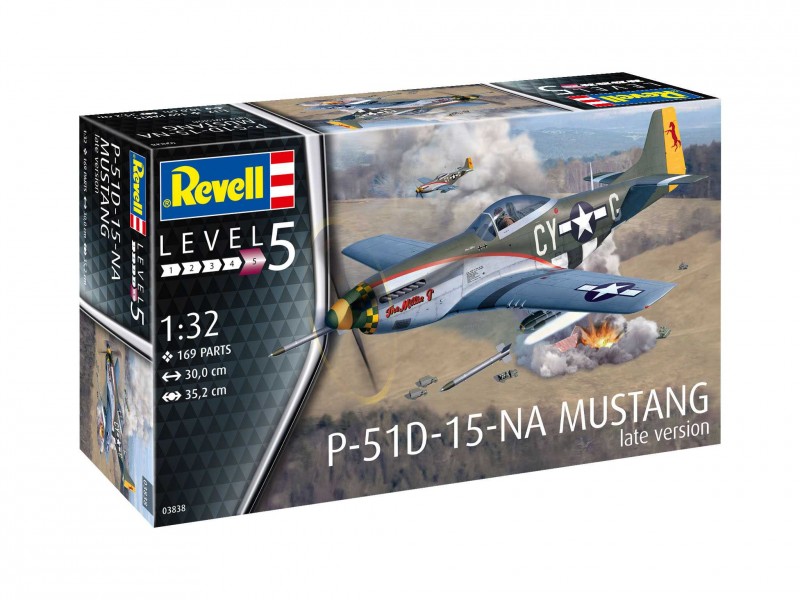 P-51 D Mustang late version