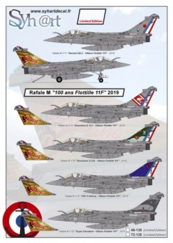Rafale M "100 years Flottille 11F" 2019 - Limited edition - 