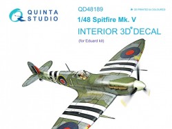 Spitfire Mk.V Interior 3D Decal