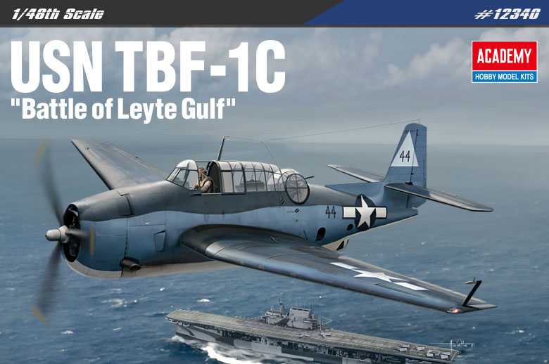 USN TBF-1C "Battle of Leyte Gulf"