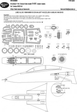 F-14 A Tomcat (late model) BASIC kabuki masks