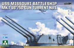 USS Missouri Battleship Mk.7 16"/50 Gun Turret No. 1