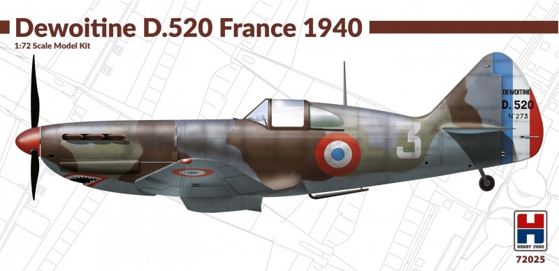 Dewoitine D.520 France 1940