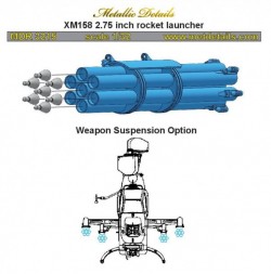 XM158 2.75 inch rocket launcher