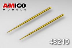 Pitot tube for aircraft MiG-17 (turned brass)